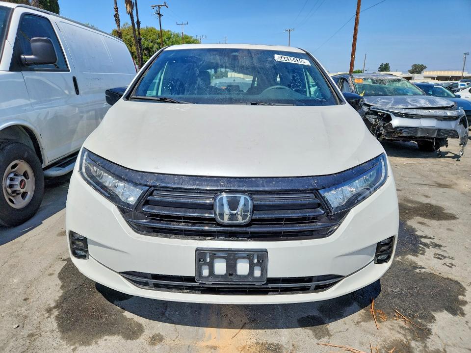 2023 Honda Odyssey VIN 5FNRL6H70PB035393 COPART salvage auction — REAR END, CA - CERTIFICATE OF TITLE, sold $5,700 on 2026-07-09 (photo 5)