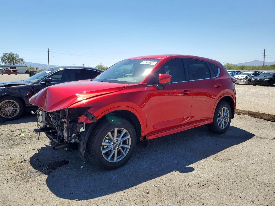2025 Mazda VIN JM3KFBCM8S0692570 COPART salvage auction — FRONT END, Az - Cert Of Title - Salvage, sold $8,900 on 2026-07-06 (photo 1)
