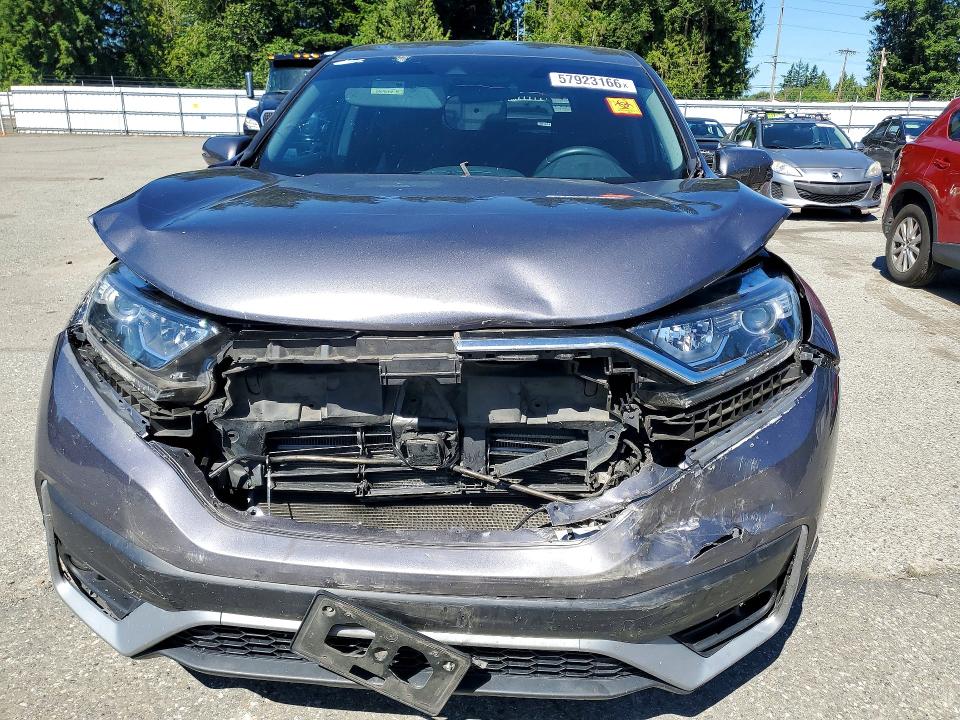 2021 Honda VIN 2HKRW2H51MH642916 COPART salvage auction — FRONT END, Wa - Bill Of Sale, sold $1,800 on 2026-07-09 (photo 5)