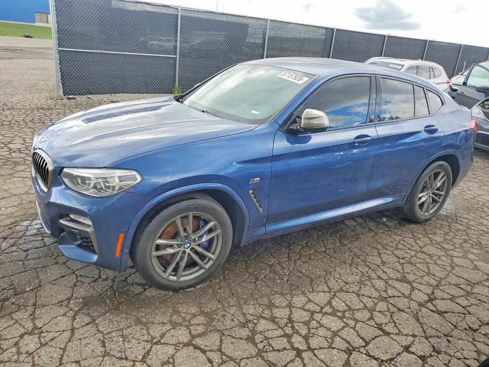 2019 BMW X4 VIN 5UXUJ5C58KLJ63868 — COPART salvage auction photo