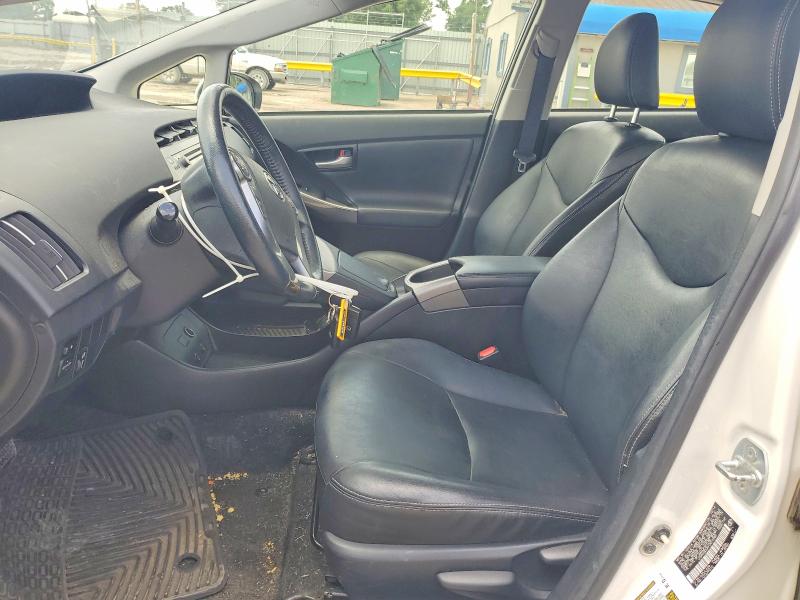 2015 Toyota Prius VIN JTDKN3DUXF0414968 COPART salvage auction — HAIL, Ks - Cert Of Title-Salvage, sold $2,100 on 2026-07-27 (photo 7)