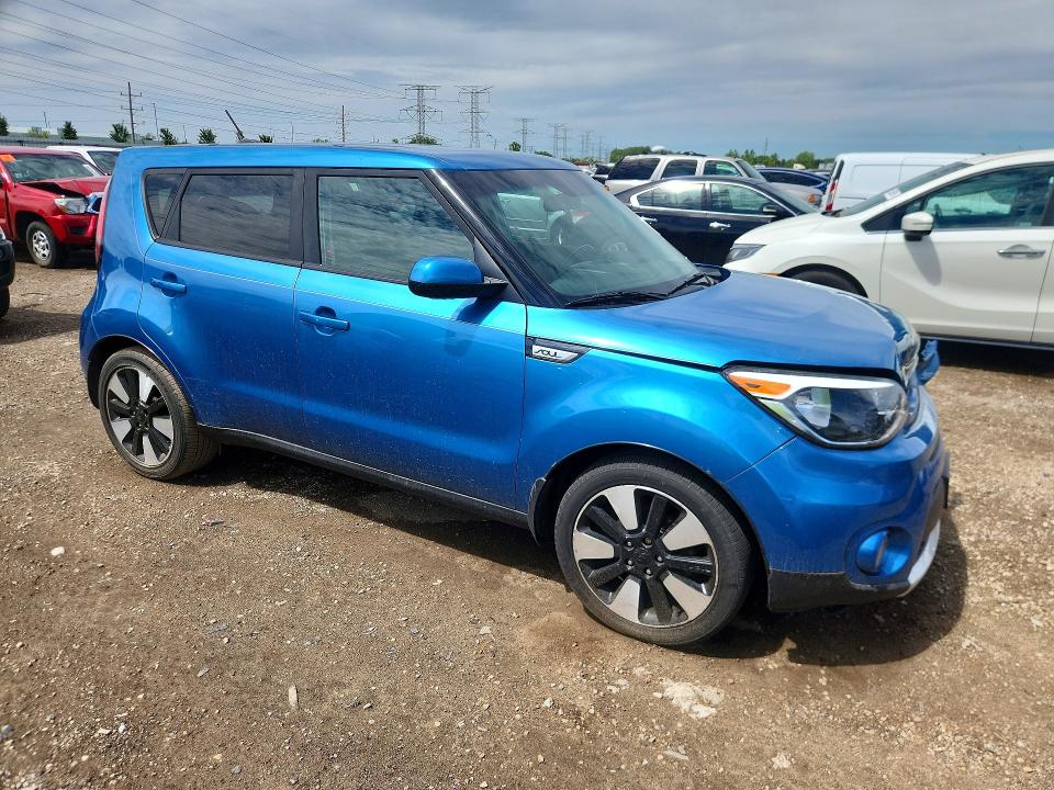 2017 Kia VIN KNDJP3A54H7456615 COPART salvage auction — FRONT END, Il - Salvage Certificate, sold $1,450 on 2026-07-14 (photo 4)