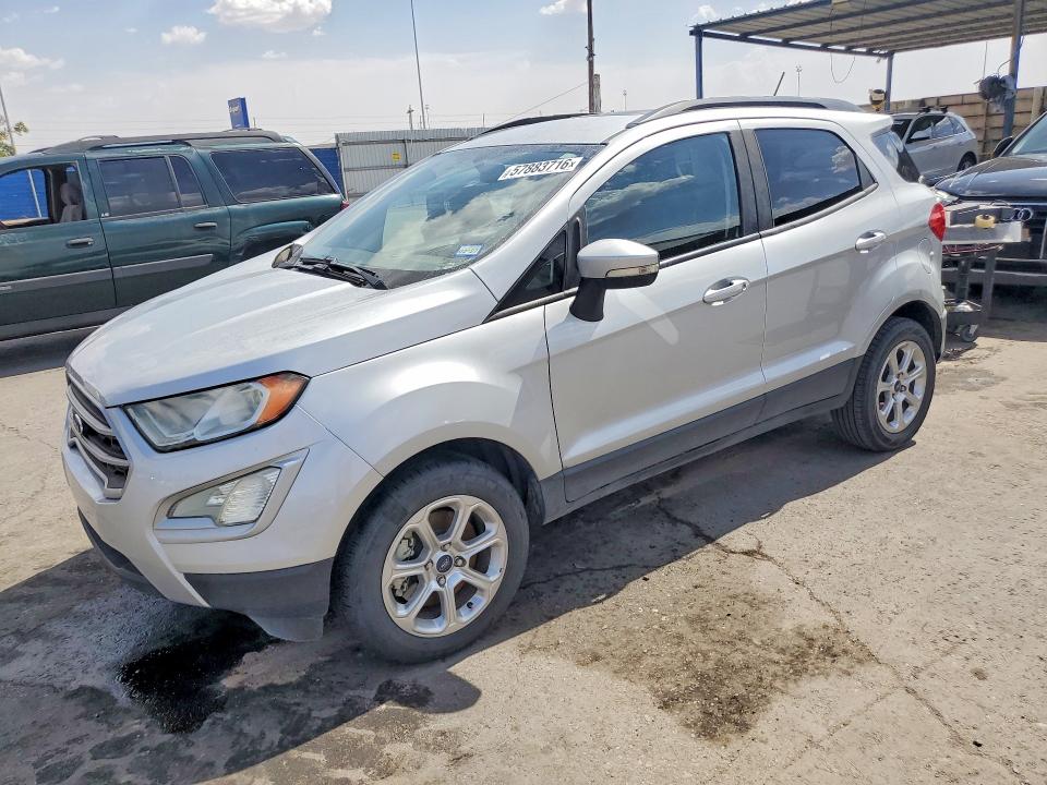 2020 Ford Ecosport VIN MAJ3S2GE6LC359690 COPART salvage auction — MINOR DENT/SCRATCHES, TX - CERTIFICATE OF TITLE, sold $3,100 on 2026-07-24 (photo 1)