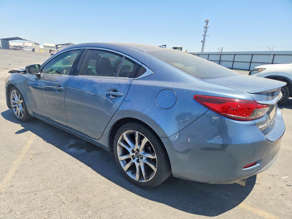 2014 Mazda 6 VIN JM1GJ1W52E1113065 COPART salvage auction — FRONT END, Ca - Salvage Certificate, sold $675 on 2026-07-02 (photo 2)