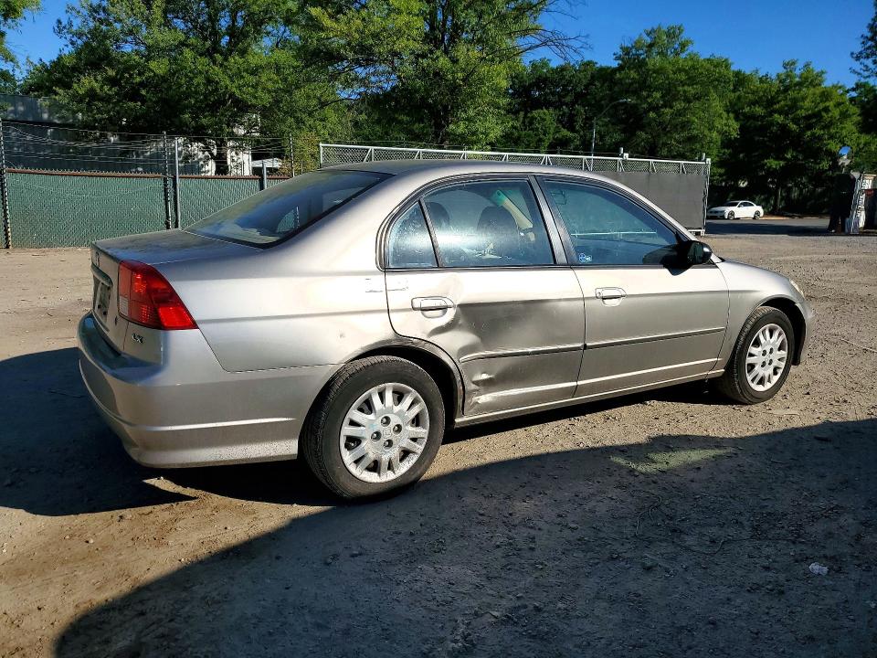 2004 Honda Civic VIN JHMES16504S002395 COPART salvage auction — SIDE, MD - CERT OF SALVAGE < 75% DAMAGE, sold $300 on 2026-07-14 (photo 3)