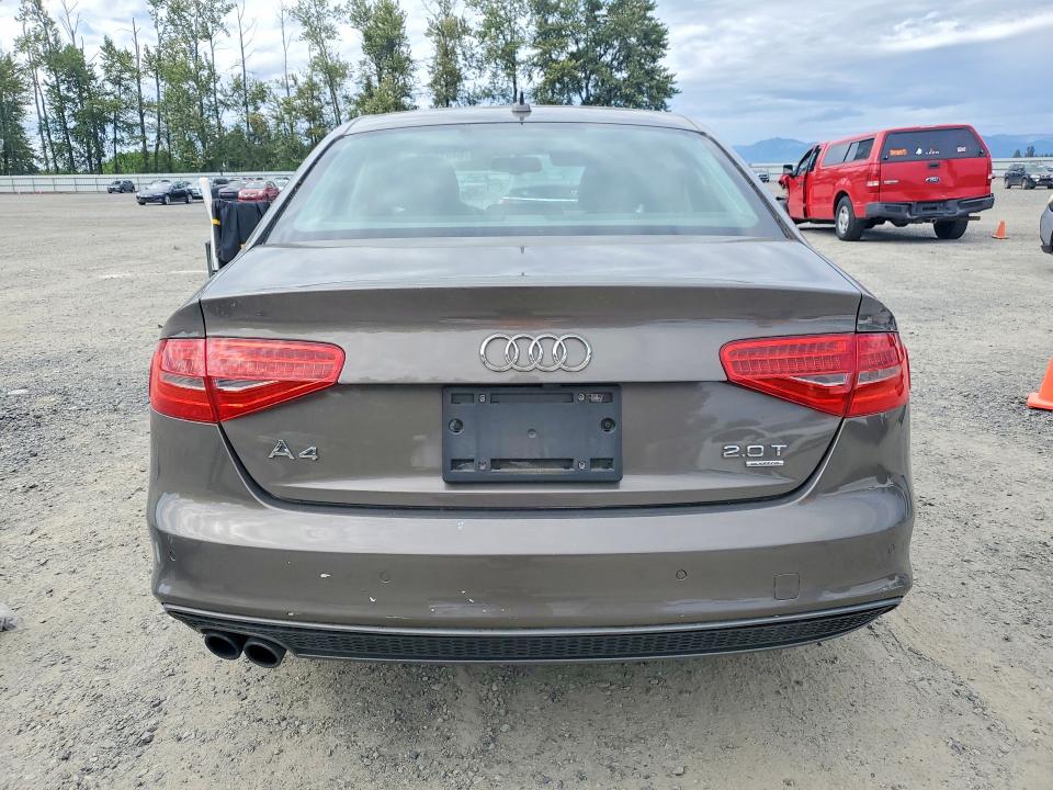2014 Audi A4 VIN WAUFFAFL5EN024236 COPART salvage auction — FRONT END, Wa - Bill Of Sale, sold $2,450 on 2026-07-06 (photo 6)