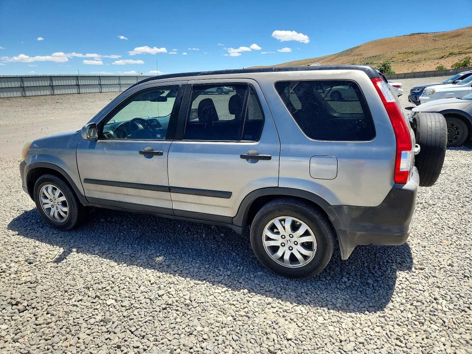 2006 Honda Cr-v VIN JHLRD78866C038759 COPART salvage auction — SIDE, Nv - Salvage Title, sold $625 on 2026-07-16 (photo 2)