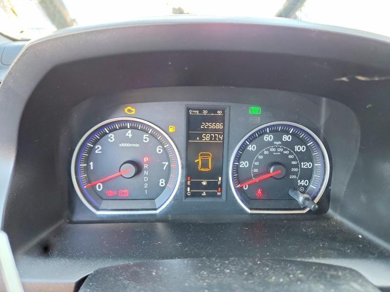 2007 Honda Cr-v VIN JHLRE38387C064422 COPART salvage auction — MECHANICAL, Ca - Junk Receipt, sold $875 on 2026-07-23 (photo 9)