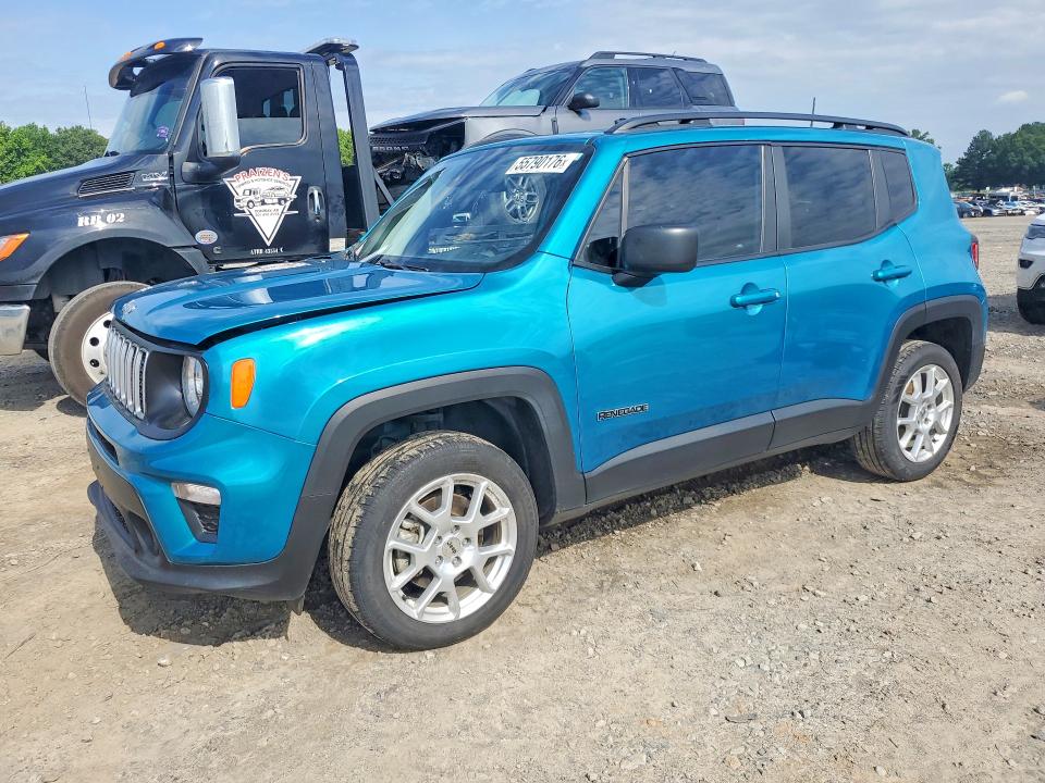 2022 Jeep Renegade VIN ZACNJDB19NPN87295 COPART salvage auction — SIDE, Ar - Cert Of Title-Salvage, sold $6,000 on 2026-08-17 (photo 1)