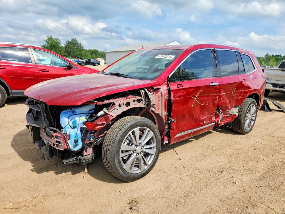 2025 Cadillac Xt6 VIN 1GYKPDRS6SZ107093 — COPART salvage auction photo