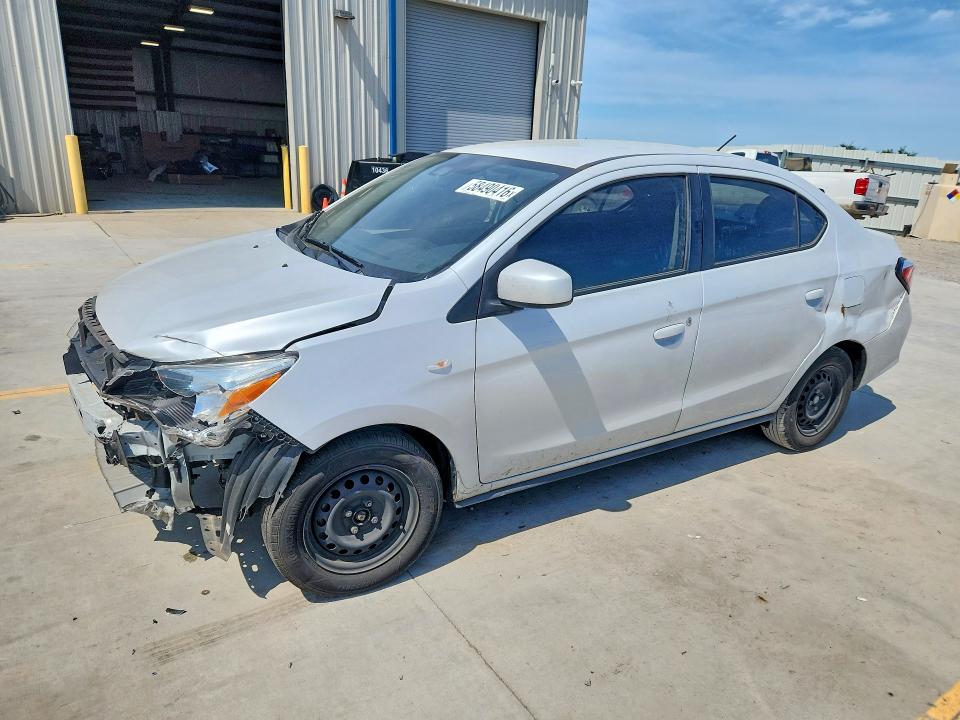 2023 Mitsubishi Mirage VIN ML32FUFJ8PHF04991 COPART salvage auction — FRONT END, Tn - Salvage Certificate, sold $1,850 on 2026-07-09 (photo 1)