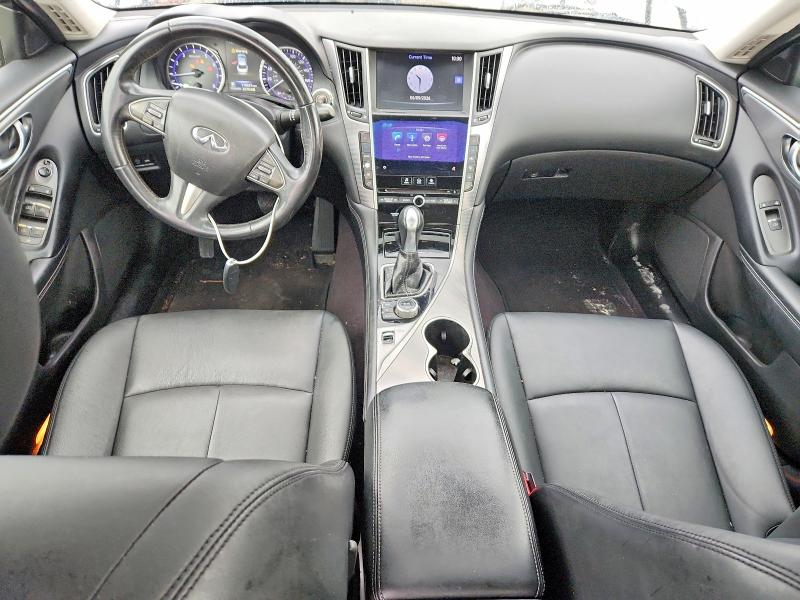 2016 Infiniti Q50 VIN JN1CV7AP7GM203203 COPART salvage auction — UNDERCARRIAGE, Ga - Cert Of Title-Salvage, sold $900 on 2026-07-27 (photo 8)