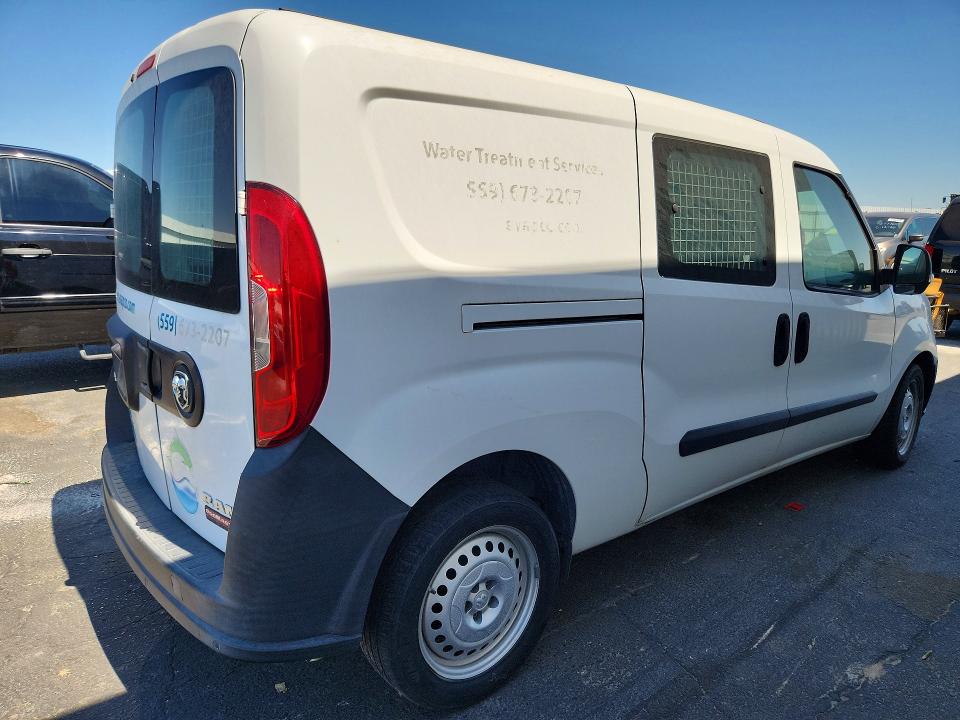 2017 Ram Promaster city VIN ZFBERFAB8H6D53602 COPART salvage auction — MECHANICAL, Ca - Dis/Dlr/Exp Only Clean Title, sold $175 on 2026-07-16 (photo 3)