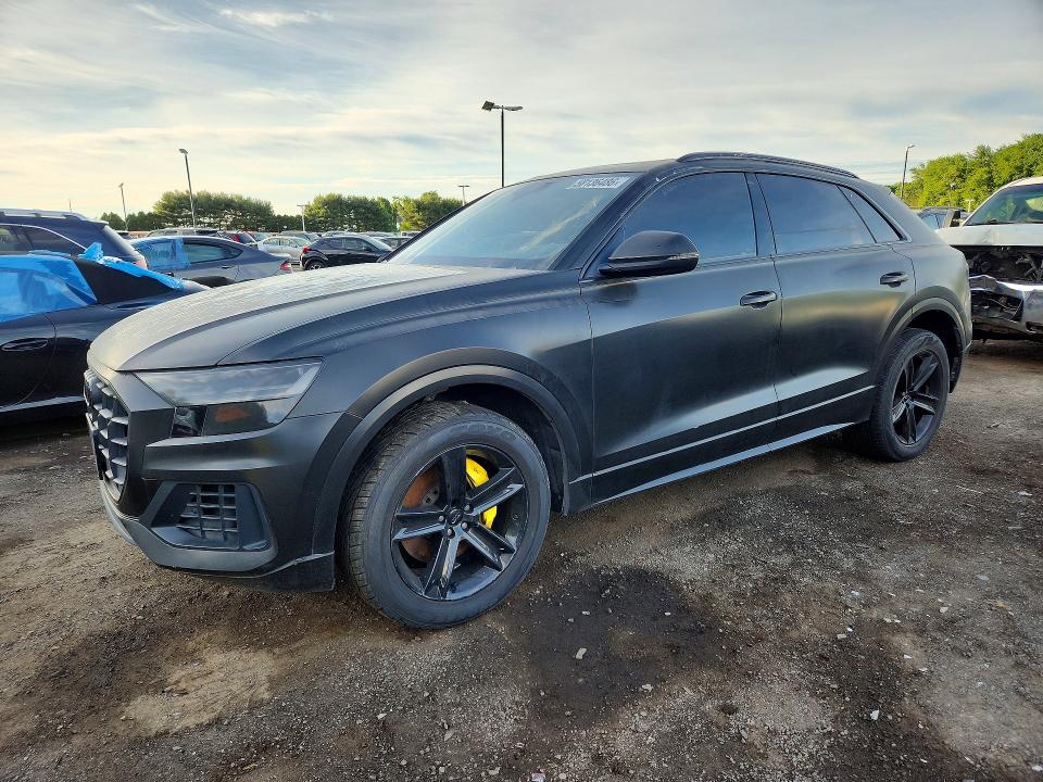 2019 Audi Q8 VIN WA1AVAF19KD017493 — COPART salvage auction photo
