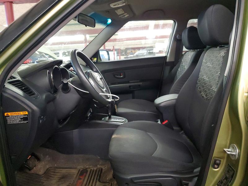 2010 Kia Soul VIN KNDJT2A20A7106514 COPART salvage auction — FRONT END, In - Cert Of Title-Salvage Title, sold $375 on 2026-07-13 (photo 7)