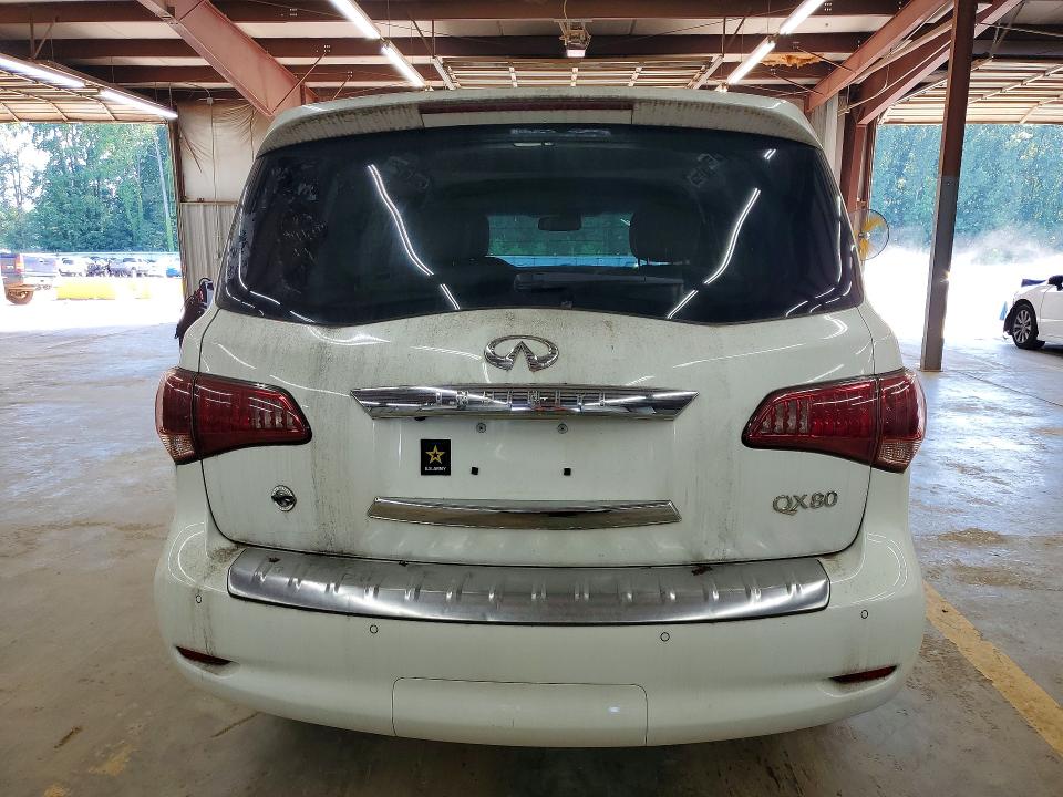 2016 Infiniti Qx80 VIN JN8AZ2NE4G9125894 COPART salvage auction — MECHANICAL, Nc - Dealer Only Clean Title (P), sold $1,100 on 2026-07-29 (photo 6)