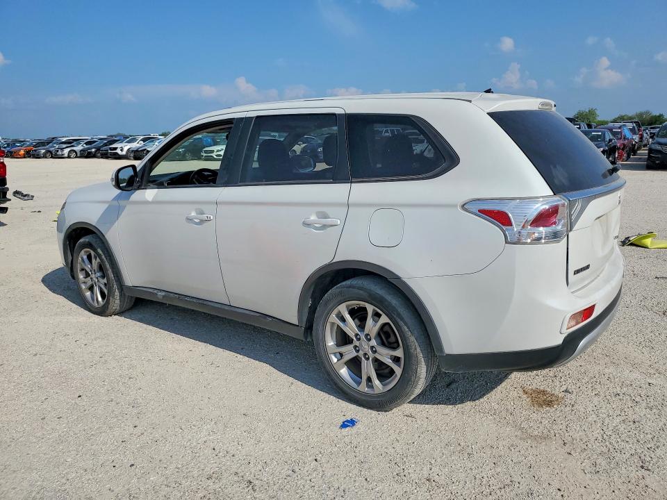 2015 Mitsubishi Outlander VIN JA4AD3A34FZ011763 COPART salvage auction — FRONT END, Tx - Salvage Vehicle Title, sold $700 on 2026-07-09 (photo 2)