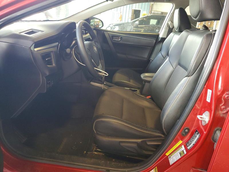 2015 Toyota Corolla VIN 5YFBURHE6FP238872 COPART salvage auction — REAR END, Il - Salvage Certificate, sold $3,650 on 2026-07-15 (photo 7)