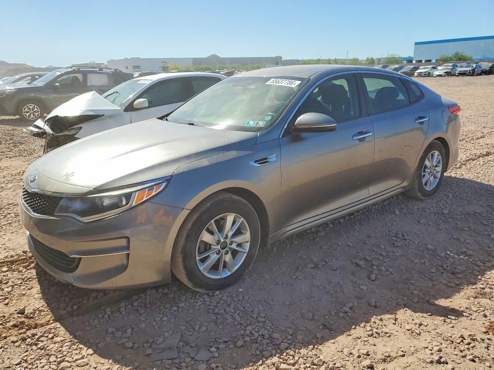 2016 Kia VIN 5XXGT4L39GG026169 COPART salvage auction — MECHANICAL, Pa - Cert Of Title, sold $1,050 on 2026-07-28 (photo 1)