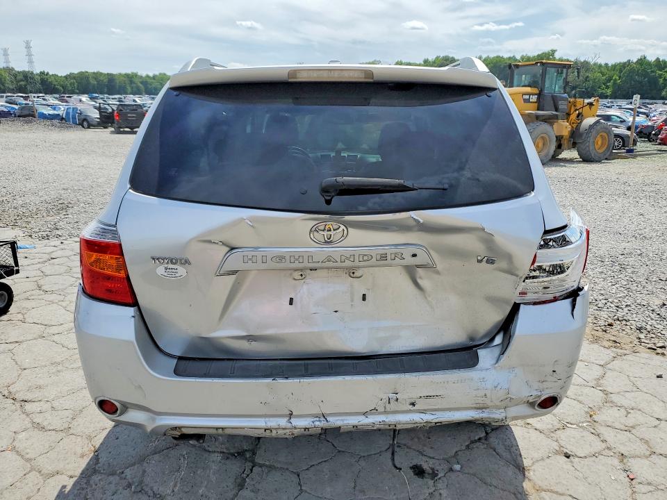 2009 Toyota Highlander VIN JTEDS42A192084707 COPART salvage auction — REAR END, TN - SALVAGE CERTIFICATE, sold $2,850 on 2026-07-28 (photo 6)