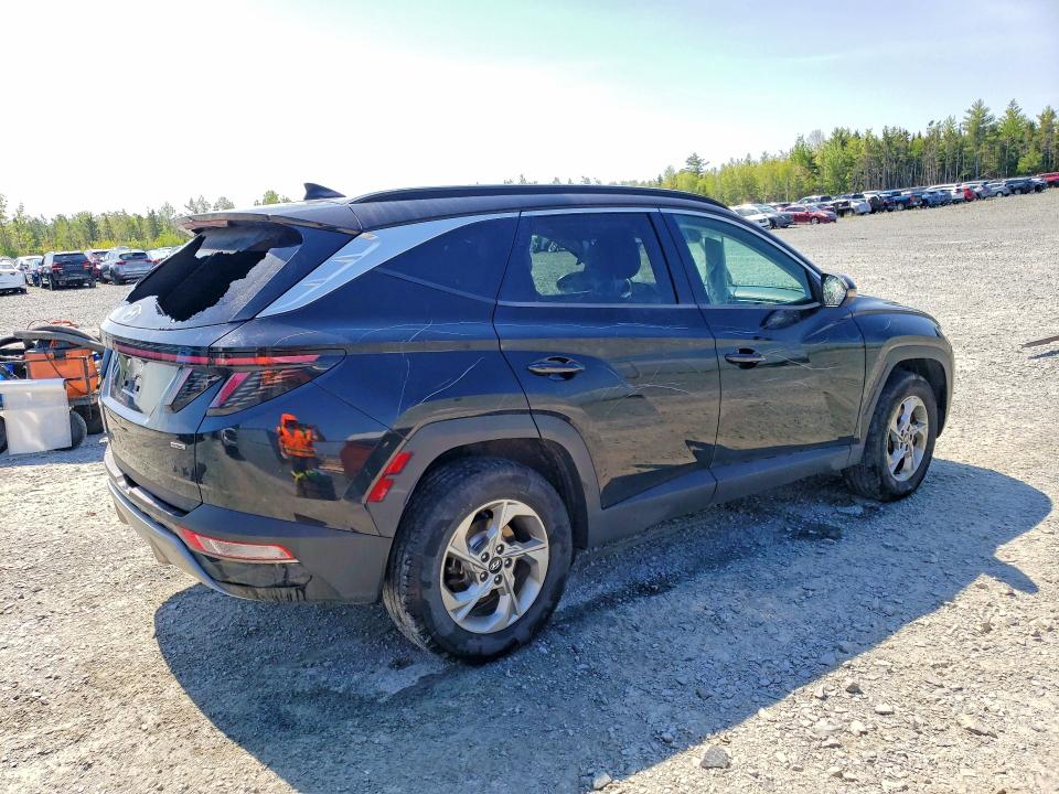 2022 Hyundai Tucson VIN KM8JCCAE0NU031056 COPART salvage auction — VANDALISM, Ns - Salvage Title, sold $6,700 on 2026-07-09 (photo 3)