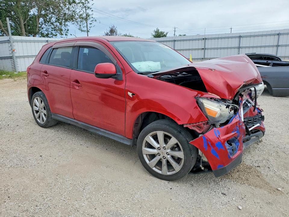 2015 Mitsubishi VIN 4A4AP3AU4FE021182 COPART salvage auction — FRONT END, Tx - Salvage Vehicle Title, sold $375 on 2026-07-09 (photo 4)