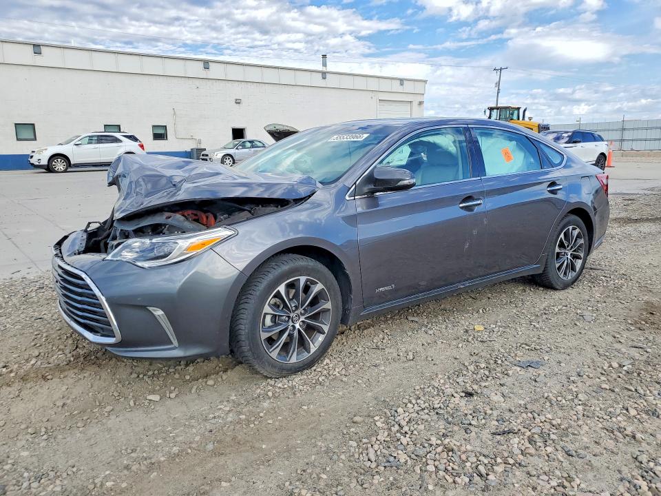 2016 Toyota Avalon VIN 4T1BD1EB9GU051511 COPART salvage auction — FRONT END, Ut - Salvage Certificate, sold $1,750 on 2026-07-06 (photo 1)