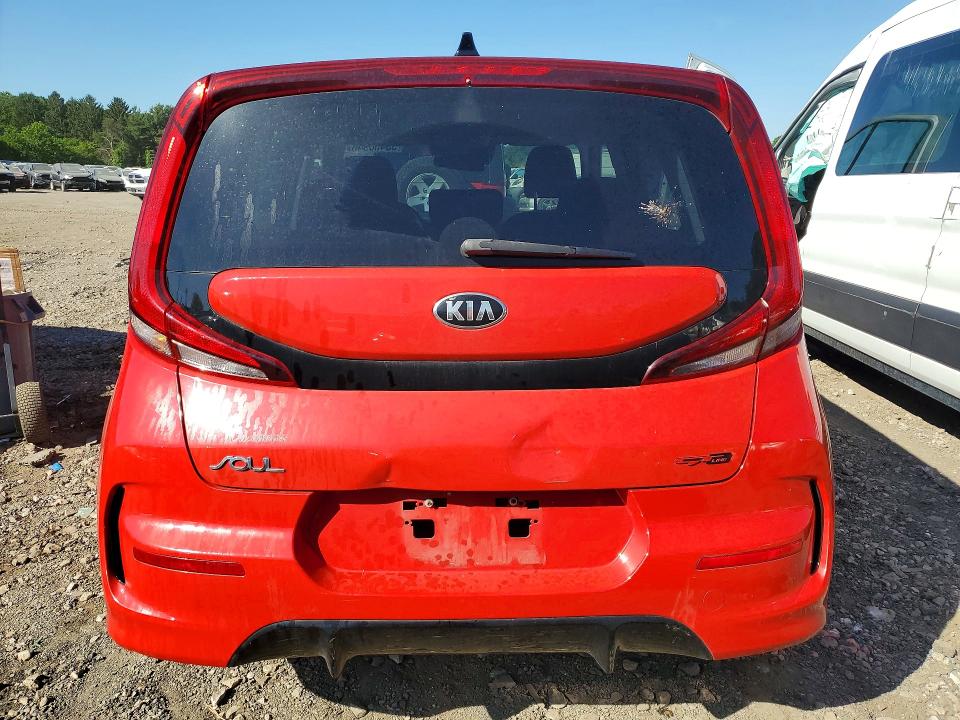 2020 Kia Soul VIN KNDJ63AUXL7058716 COPART salvage auction — FRONT END, Md - Cert Of Salvage > 75% Damage, sold $1,950 on 2026-07-27 (photo 6)