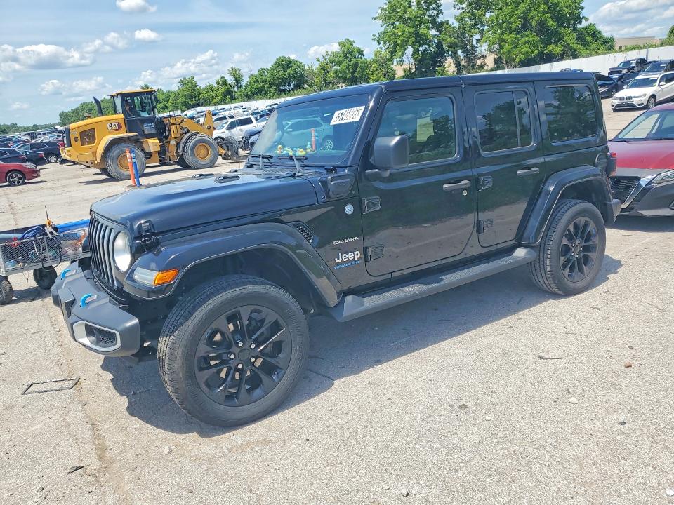 2023 Jeep Wrangler / VIN 1C4JJXP68PW553054 — COPART salvage auction photo