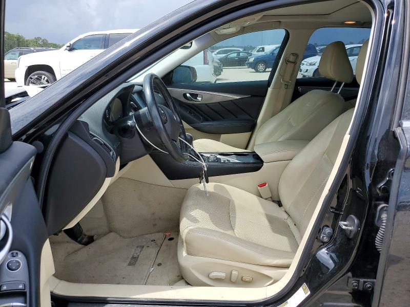 2014 Infiniti VIN JN1BV7AP1EM679715 COPART salvage auction — REAR END, Tx - Certificate Of Title, sold $1,300 on 2026-07-17 (photo 7)