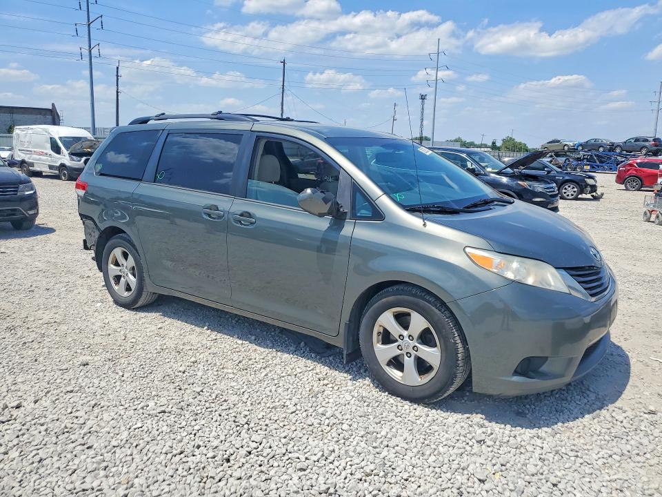 2013 Toyota VIN 5TDKK3DCXDS332054 COPART salvage auction — REAR END, Oh - Cert Of Title-Salvage, sold $1,400 on 2026-07-24 (photo 4)