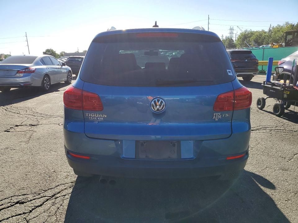 2017 Volkswagen Tiguan VIN WVGAV7AX7HK004603 COPART salvage auction — SIDE, Co - Public - Salvage Title, sold $2,350 on 2026-07-14 (photo 6)