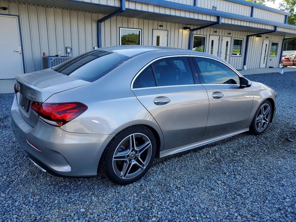 2019 Mercedes-benz A-klasse VIN WDD3G4FB6KW005198 COPART salvage auction — UNDERCARRIAGE, Nc - Salvage Certificate Of Title, sold $575 on 2026-07-30 (photo 3)