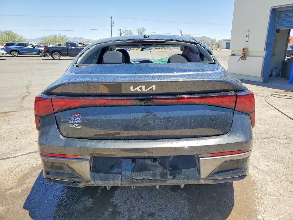 2025 Kia K5 VIN KNAG24J79S5345073 COPART salvage auction — ROLLOVER, TX - CERTIFICATE OF TITLE, sold $1,850 on 2026-07-14 (photo 6)