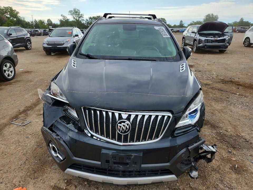 2016 Buick Encore VIN KL4CJCSB6GB708448 COPART salvage auction — FRONT END, Il - Salvage Certificate, sold $425 on 2026-07-28 (photo 5)