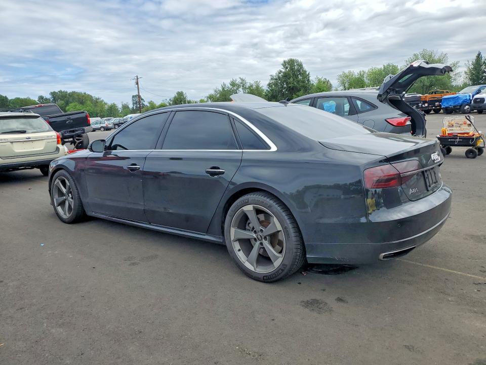 2016 Audi A8 VIN WAU43AFD8GN008141 COPART salvage auction — UNDERCARRIAGE, Or - Salvage Title Certificate, sold $3,550 on 2026-07-06 (photo 2)