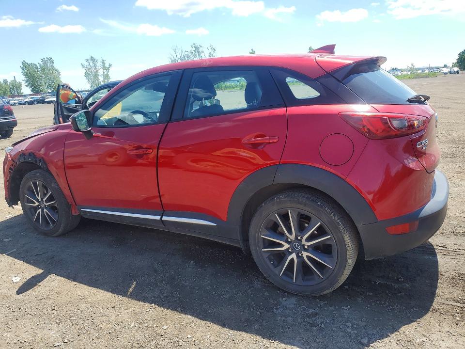2018 Mazda Cx-3 VIN JM1DKFD76J0330412 COPART salvage auction — FRONT END, Qc - Gravement Accidente, sold $600 on 2026-07-21 (photo 2)