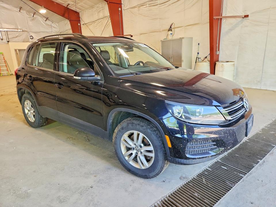 2017 Volkswagen Tiguan VIN WVGBV7AX3HK000505 COPART salvage auction — MECHANICAL, Vt - Certificate Of Title, sold $2,150 on 2026-07-20 (photo 4)