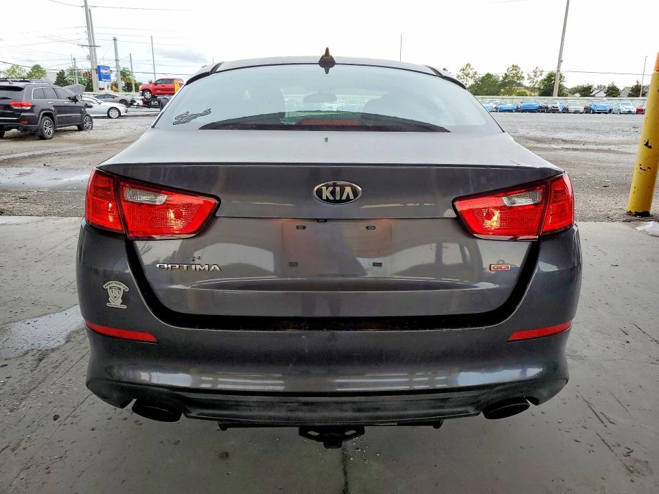 2015 Kia Optima VIN KNAGM4A76F5632452 COPART salvage auction — FRONT END, Fl - Cert Of Title Slvg Rebuildable, sold $375 on 2026-07-31 (photo 6)