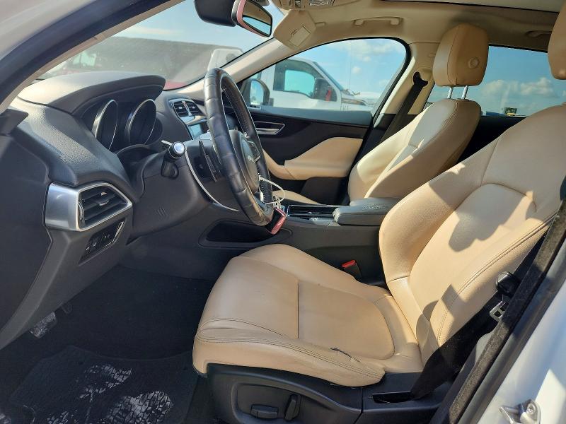 2018 Jaguar F-pace VIN SADCJ2FX0JA265379 COPART salvage auction — WATER/FLOOD, Tx - Salvage Title-Flood Damage, sold $2,200 on 2026-07-23 (photo 7)