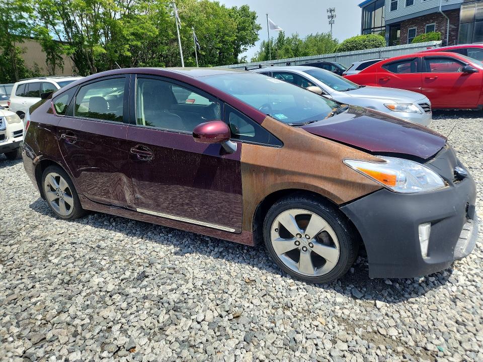 2013 Toyota VIN JTDKN3DU6D5571820 COPART salvage auction — FRONT END, Co - Bill Of Sale-Parts Only, sold $1,300 on 2026-07-10 (photo 4)