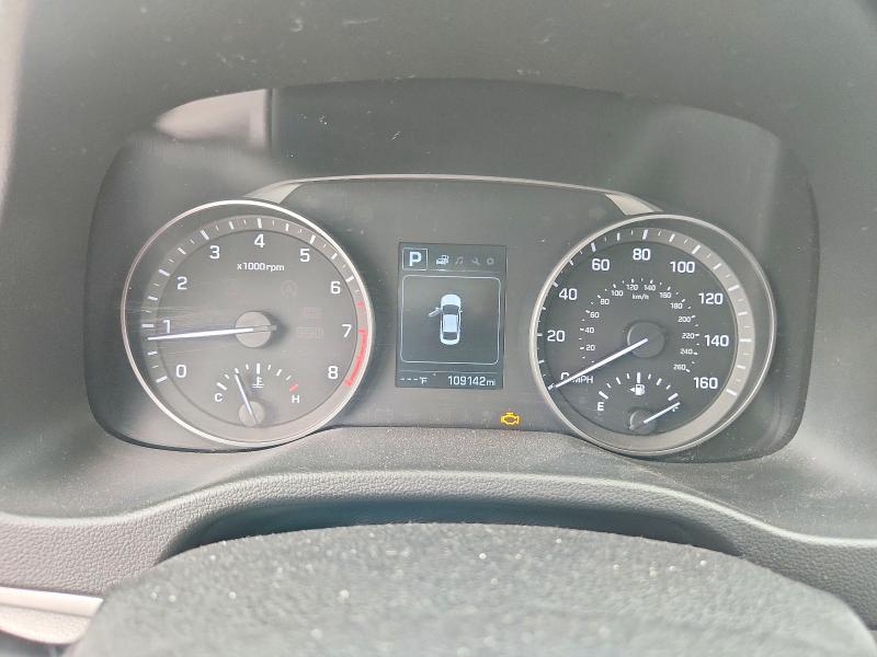 2018 Hyundai Elantra VIN KMHD84LFXJU498702 COPART salvage auction — FRONT END, Oh - Cert Of Title-Salvage, sold $1,700 on 2026-07-17 (photo 9)