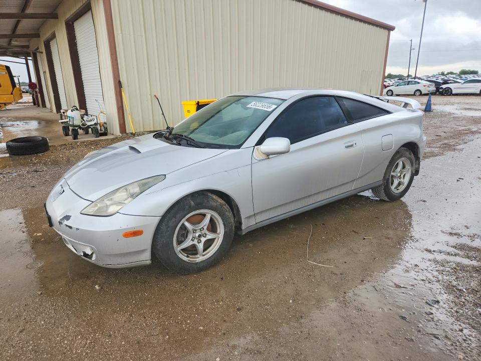2002 Toyota Celica VIN JTDDR32TX20112422 COPART salvage auction — FRONT END, TX - CERTIFICATE OF TITLE, sold $200 on 2026-07-15 (photo 1)