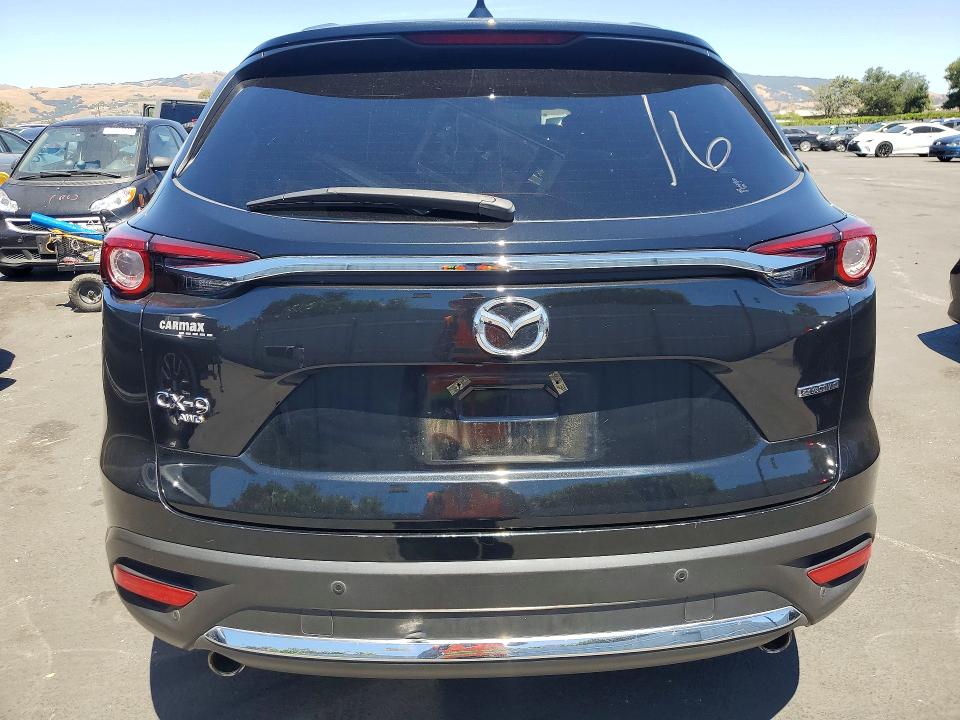 2021 Mazda Cx-9 VIN JM3TCBDY2M0540656 COPART salvage auction — FRONT END, Ca - Salvage Certificate, sold $200 on 2026-07-30 (photo 6)