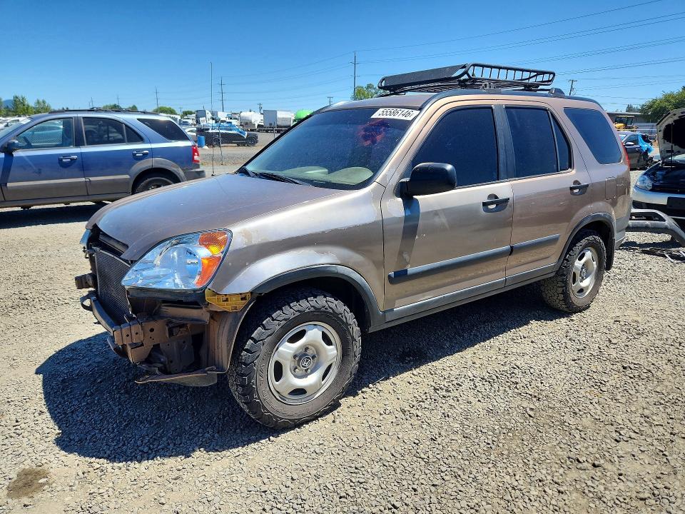 2002 Honda Cr-v VIN JHLRD78482C085847 COPART salvage auction — FRONT END, Or - Salvage Title Certificate, sold $200 on 2026-07-21 (photo 1)