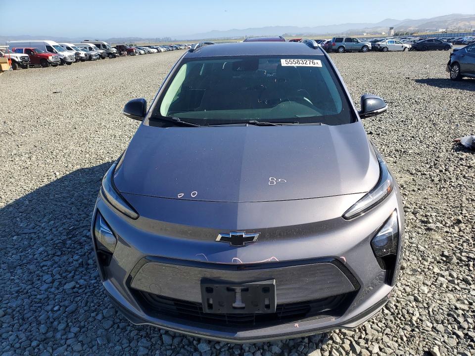 2022 Chevrolet Bolt VIN 1G1FY6S01N4124130 COPART salvage auction — REAR END, Ca - Salvage Certificate, sold $7,700 on 2026-07-02 (photo 5)