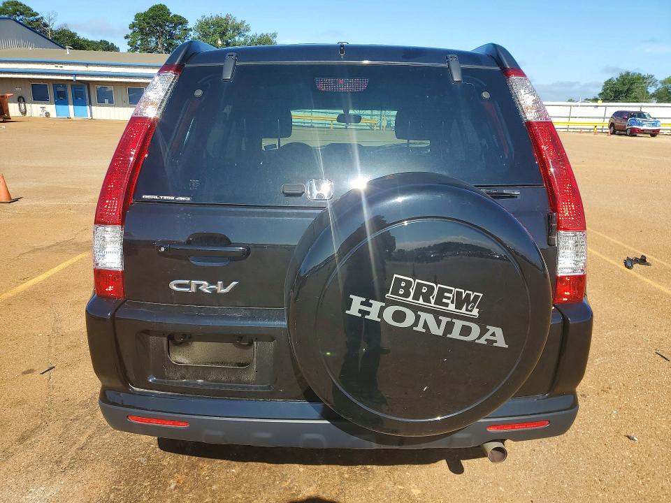 2006 Honda Cr-v VIN JHLRD78996C006848 COPART salvage auction — FRONT END, TX - SALVAGE VEHICLE TITLE (P), sold $2,050 on 2026-07-20 (photo 6)