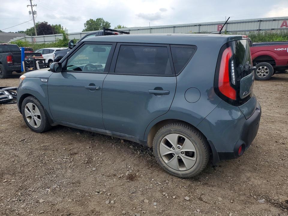 2015 Kia Soul VIN KNDJN2A21F7765171 COPART salvage auction — FRONT END, Mi - Certificate Of Title, sold $850 on 2026-07-08 (photo 2)