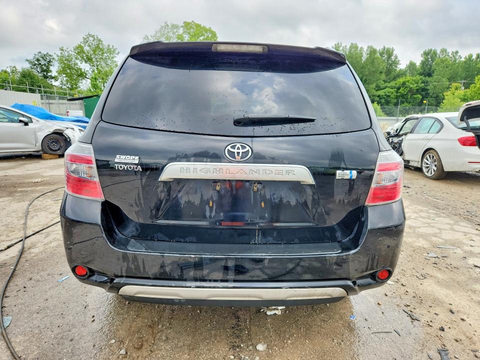 2008 Toyota Highlander hybrid VIN JTEEW41A882006501 COPART salvage auction — SIDE, KY - BILL OF SALE/PART ONLY/NO TITL, sold $400 on 2026-07-23 (photo 6)