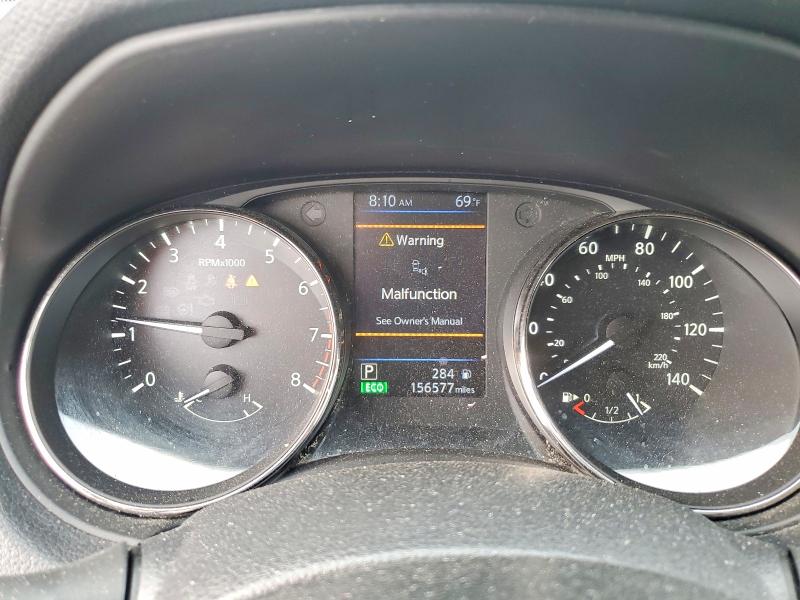 2019 Nissan Rogue VIN KNMAT2MV5KP524574 COPART salvage auction — REAR END, NY - MV-907A SALVAGE CERTIFICATE, sold $325 on 2026-07-28 (photo 9)